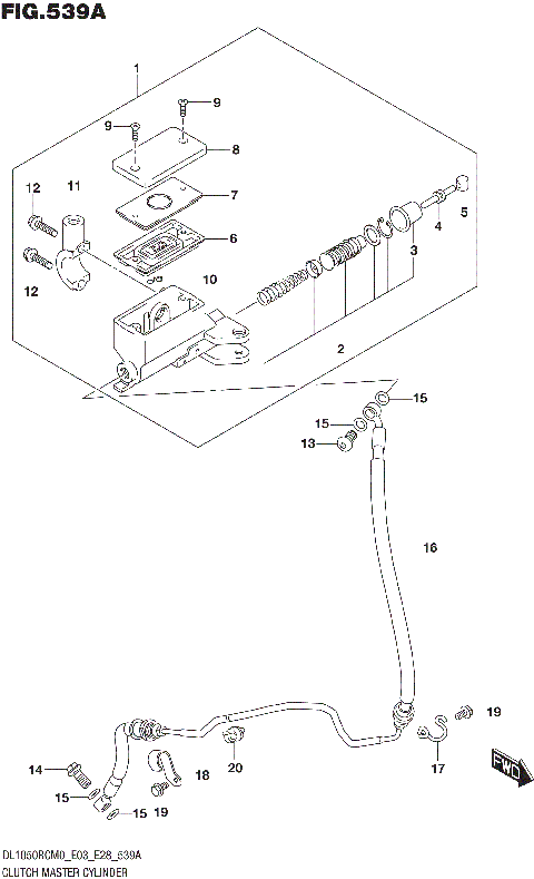 CLUTCH MASTER CYLINDER