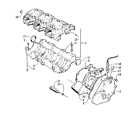 CRANKCASE ASSEMBLY [54162]