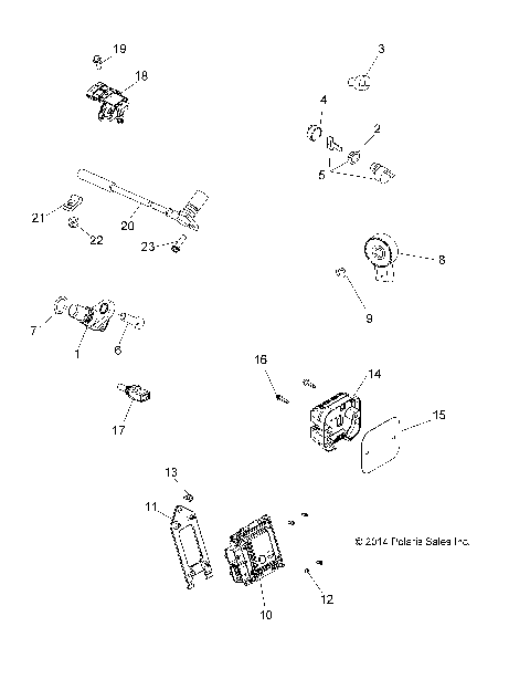 ELECTRICAL, SWITCHES, SENSORS and ECM - A17SDE57N2/A57N2 (49ATVELECT15570MD)