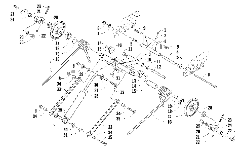 REAR SUSPENSION REAR ARM ASSEMBLY [91884]