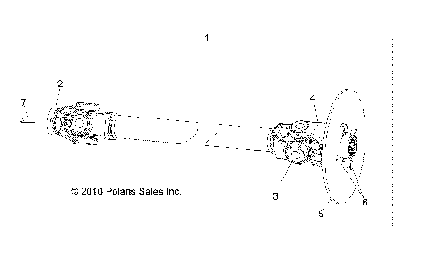 DRIVE TRAIN, FRONT PROP SHAFT - R15RMAEGJ/GC/EJ (49LEVSHAFTPROP10SDW)