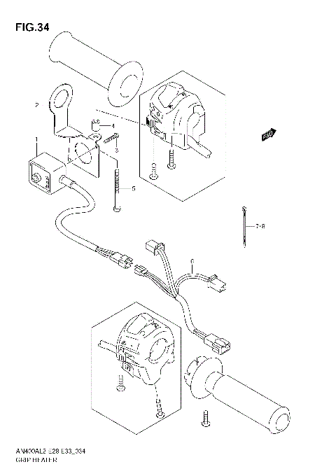 GRIP HEATER (AN400ZA L2 E28)