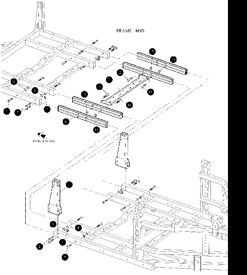 FRAME - SEAT UPRIGHT [302469]