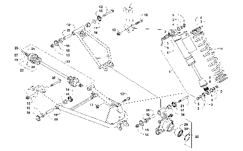 REAR SUSPENSION ASSEMBLY [301617]