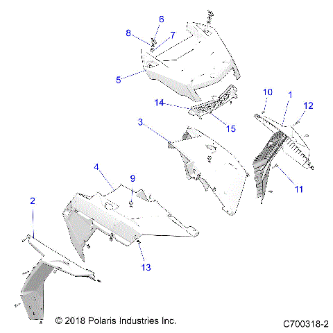 BODY, HOOD AND FRONT BODY WORK - Z19VDE92AC/BC/AD/BD/AM/BM/LM/LAG/BG (C700318-2)