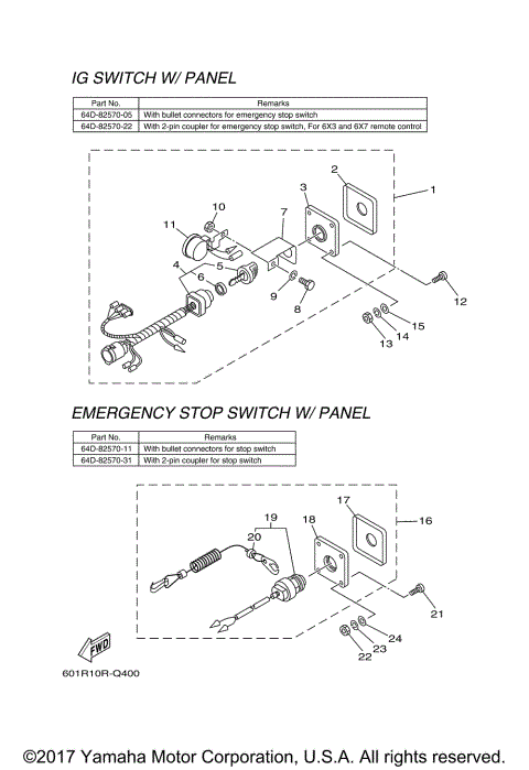 SWITCH PANEL INDIVIDUAL