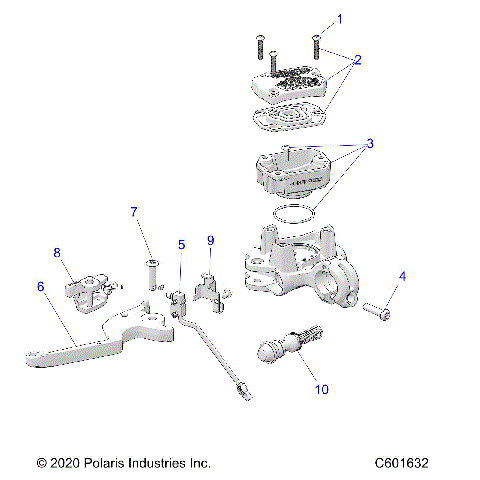 BRAKES, MASTER CYLINDER ASM. - S24TDL6KSA (C601632)