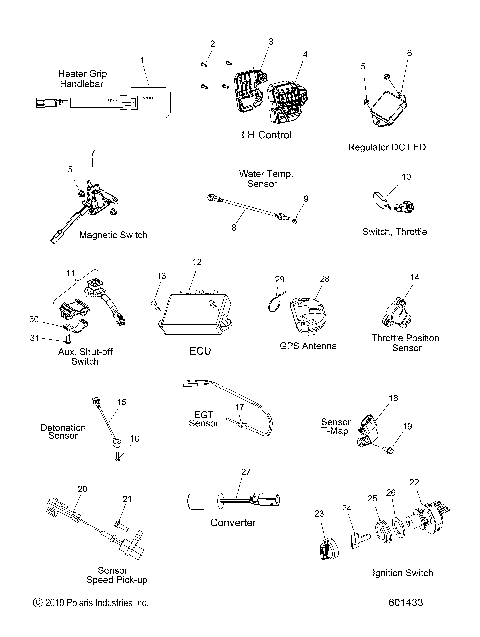 ELECTRICAL, SWITCHES, SENSORS and COMPONENTS - S20ELS8PS ALL OPTIONS (601433)