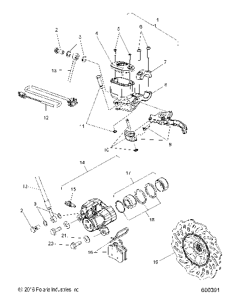 BRAKES, BRAKE SYSTEM - S21EFK6PS/6PE ALL OPTIONS (600391)