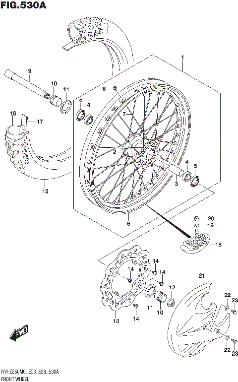 FRONT WHEEL