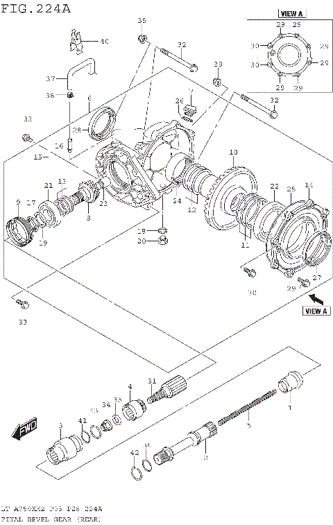 FINAL BEVEL GEAR (REAR)