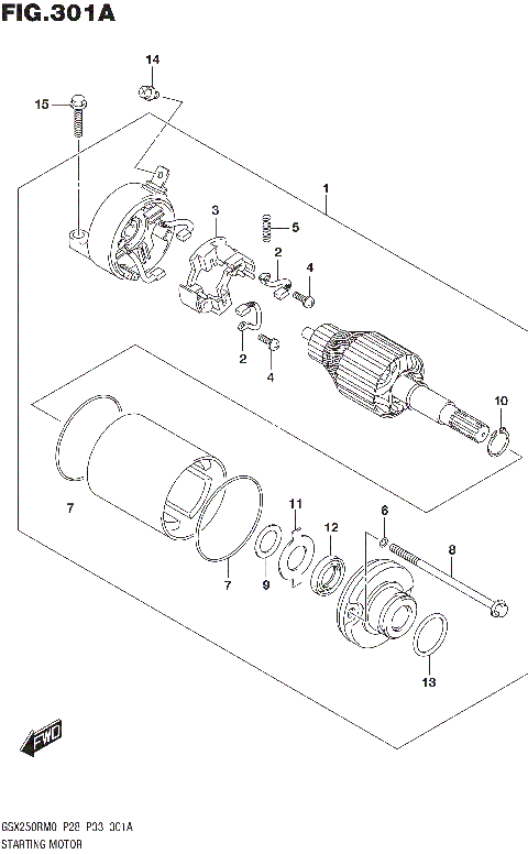STARTING MOTOR