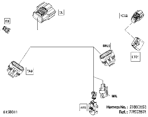 08- Electric - Steering Wiring Harness - 278003593
