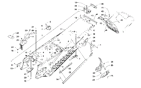 TUNNEL AND SNOWFLAP ASSEMBLY [105215]