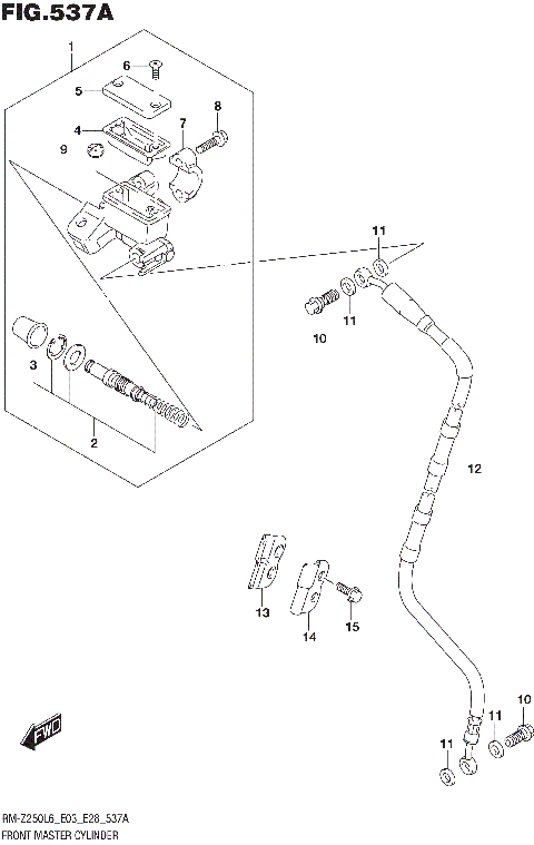 FRONT MASTER CYLINDER