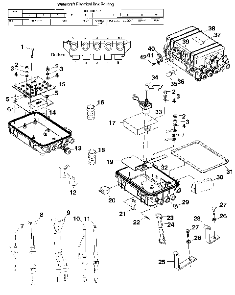 ELECTRICAL BOX - I994690 (4951365136b011)