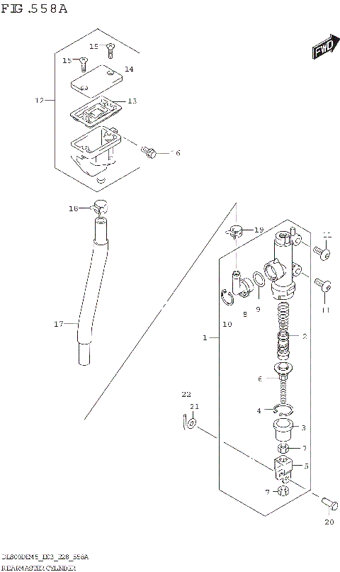 REAR MASTER CYLINDER