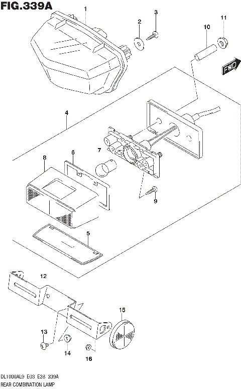 REAR COMBINATION LAMP