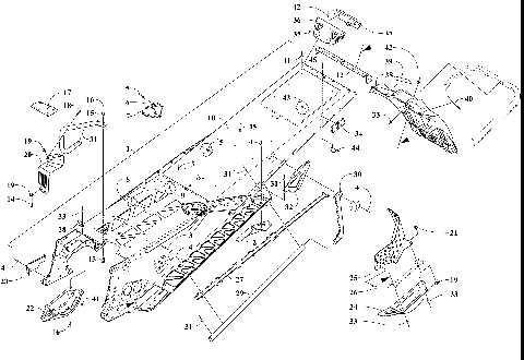 TUNNEL AND SNOWFLAP ASSEMBLY [108241]