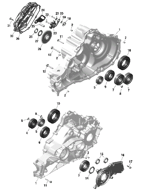 01- ROTAX - GEARBOX 1