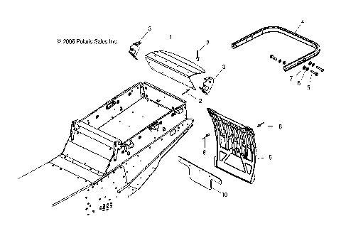 BUMPER/HITCH/FLAP - S07NT5BS/BSA/BE/BEA (49SNOWBUMPER340TOUR)