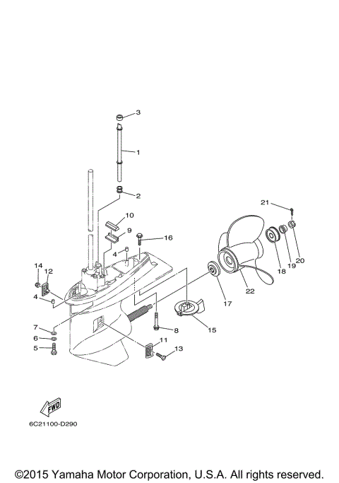 LOWER CASING DRIVE 2