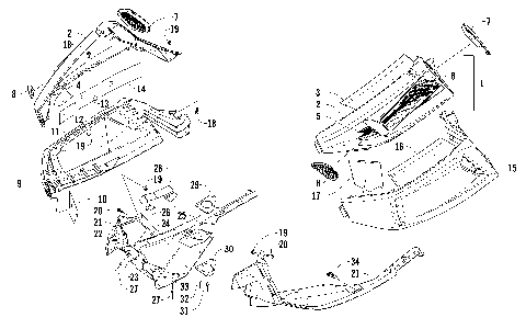 SKID PLATE AND SIDE PANEL ASSEMBLY [91509]