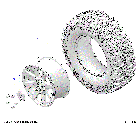 WHEELS, FRONT & REAR