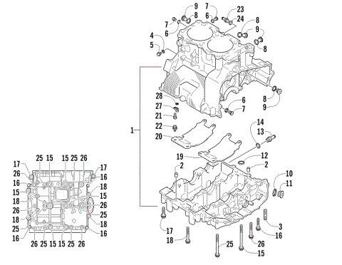 CRANKCASE ASSEMBLY
