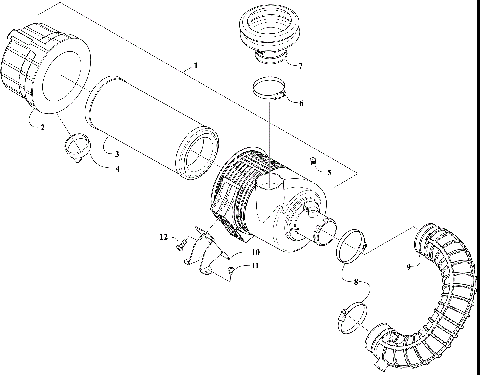 AIR INTAKE ASSEMBLY [302832]