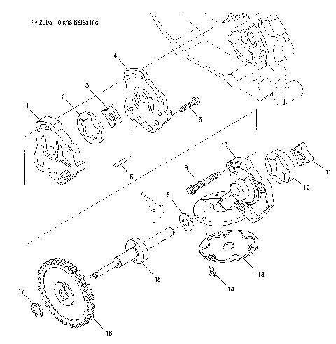 OIL PUMP - A11RB42AA/A11RD50AA/AB/A11RF50AA (4999202119920211E02)