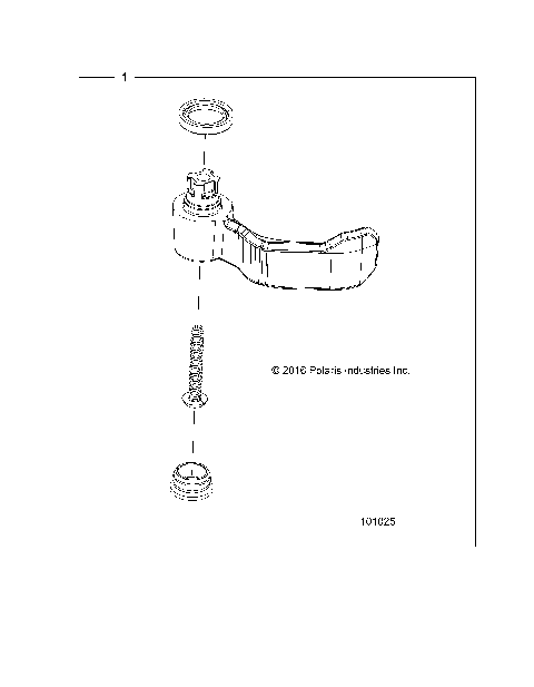 CONTROLS, THROTTLE ASSEMBLY, THROTTLE LEVER KIT - A20SEE57K1 (101025)