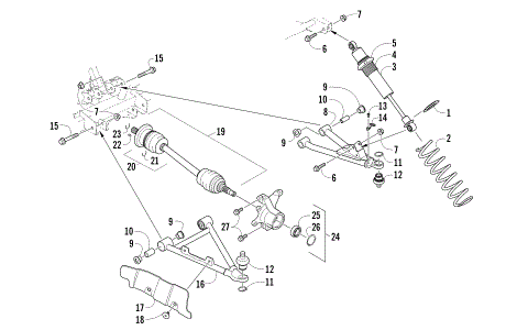 FRONT SUSPENSION ASSEMBLY