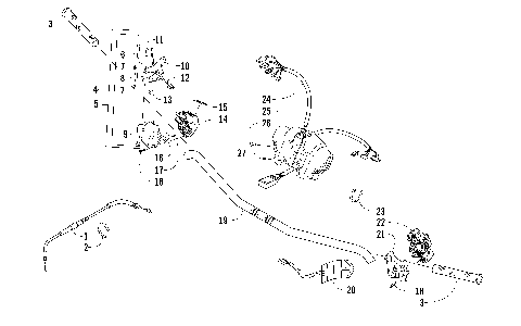 HANDLEBAR AND CONTROLS [88221]