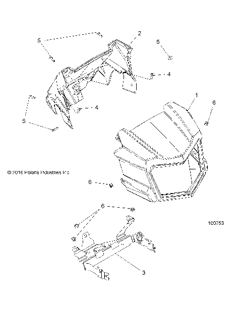 BODY, HEADLIGHT POD - A17SXA85A1/A7/SXE85AB/AM/AS/A9 (100753)
