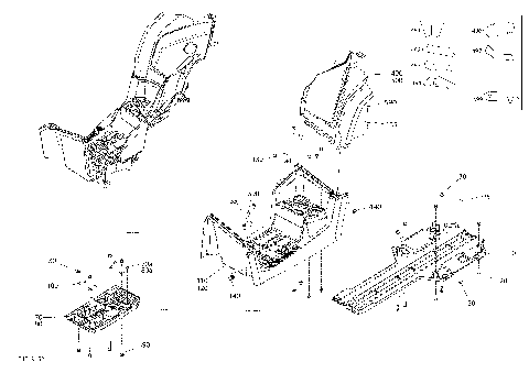 09- Body And Accessories 6X6 - 650 EFI - Squadron Green  -  Middle