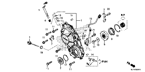 RIGHT CRANKCASE COVER