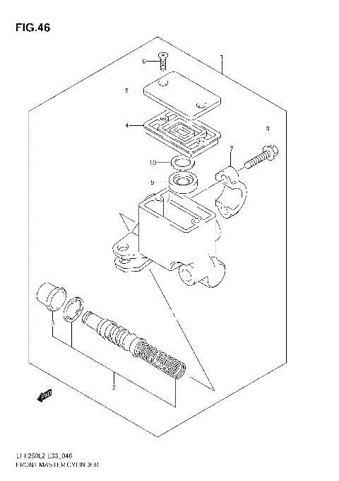 FRONT MASTER CYLINDER