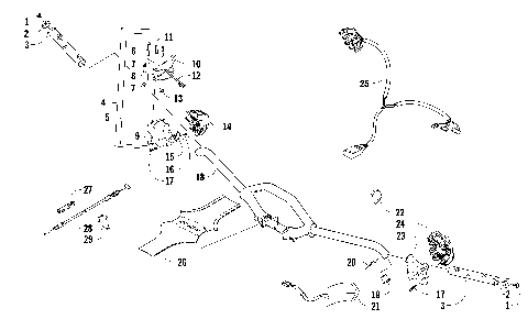 HANDLEBAR AND CONTROLS [91052]