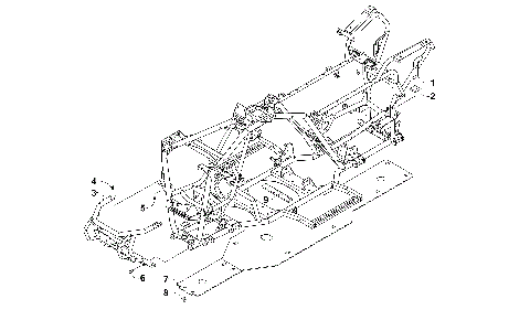 FRAME AND RELATED PARTS [303186]
