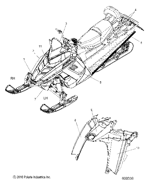 BODY, DECALS - S17CED5 ALL OPTIONS (600339)