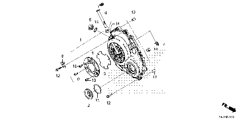 RIGHT CRANKCASE COVER