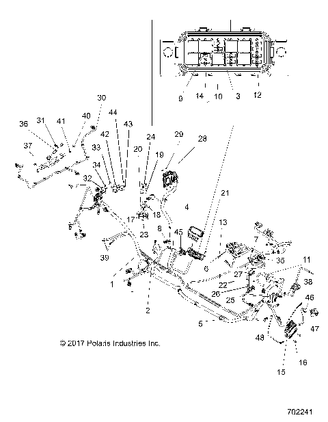 ELECTRICAL, WIRE HARNESS - R18RHK99BS (702241)