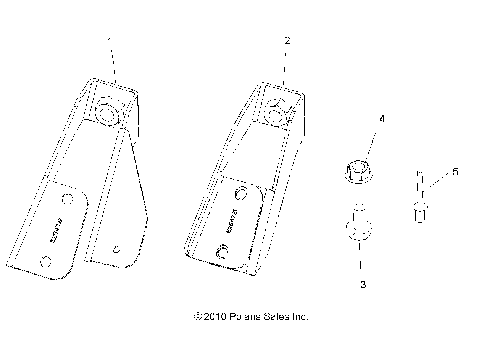 CHASSIS, SEATBELT ANCHOR - A13MN50ET/EX (49ATVANCHOR11SP500TR)