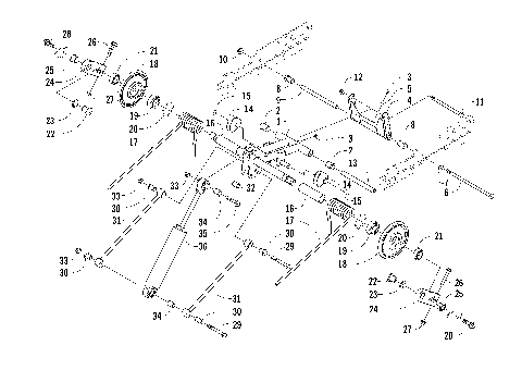 REAR SUSPENSION REAR ARM ASSEMBLY [86389]