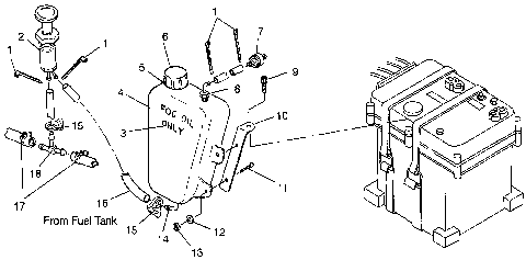ENGINE FOGGING SYSTEM  Intl. SLT 700 I964166 (4933923392C009)