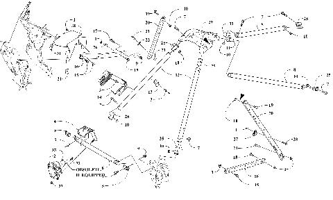 STEERING SUPPORT ASSEMBLY [110079]