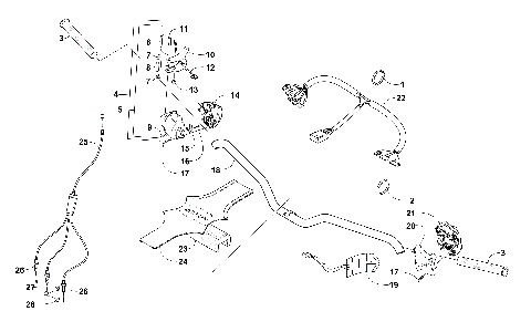 HANDLEBAR AND CONTROLS [102981]