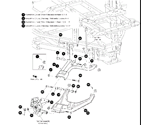 REAR CONTROL ARM ASSEMBLY