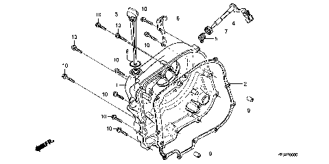 RIGHT CRANKCASE COVER